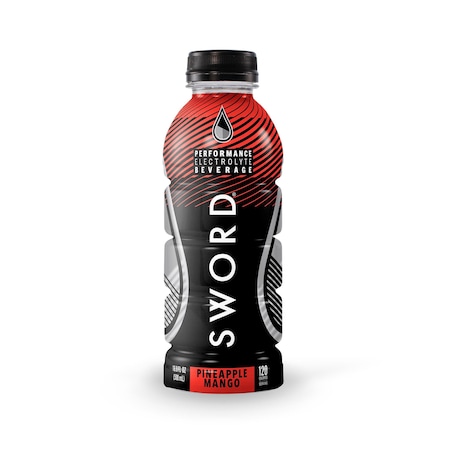Sword Performance Sword Performance Electrolyte Hydration, RTD Bottle, Pineapple Mango, PK12 G300494018